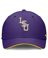 Nike Men's Purple Lsu Tigers 2025 Dugout Coaches Rise Swoosh Performance Flex Hat