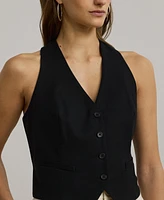 Lauren Ralph Women's Cotton-Blend Vest