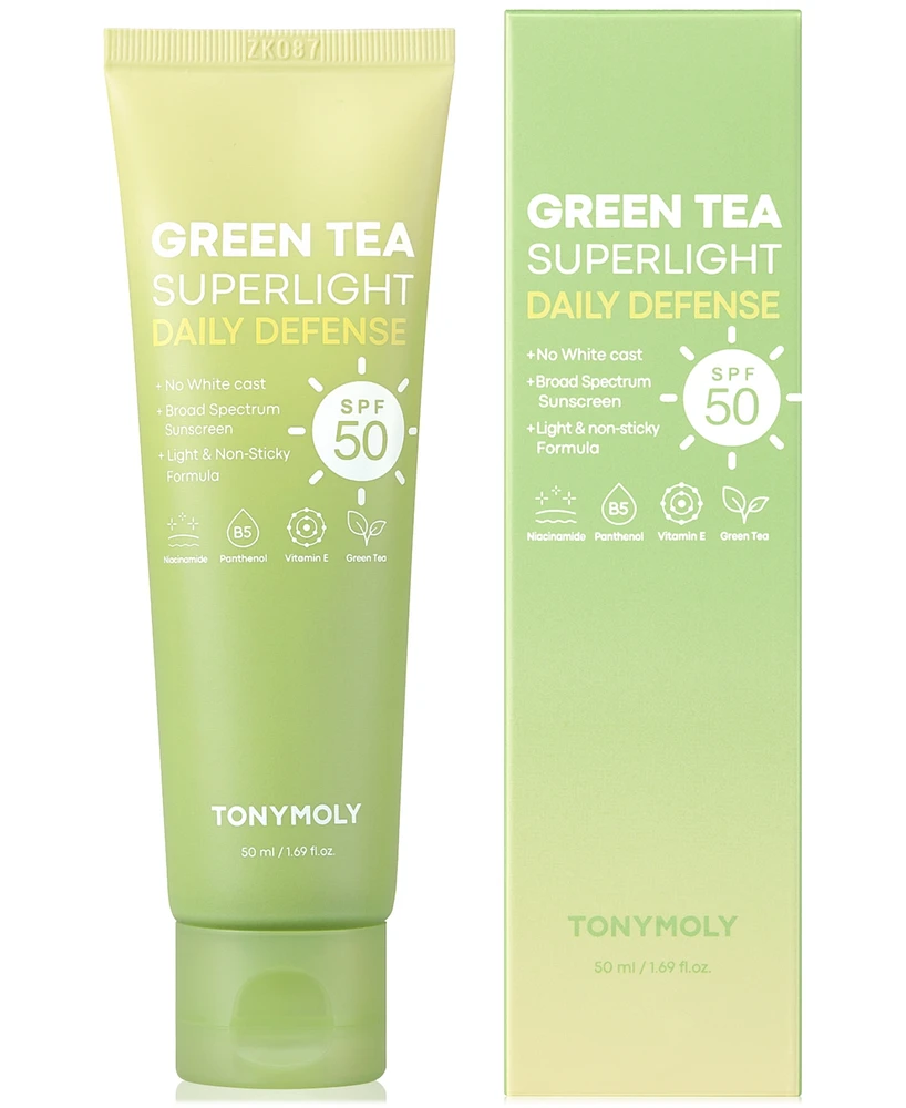 Tonymoly Green Tea Superlight Daily Defense Sunscreen
