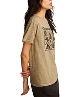 Lucky Brand Women's Grateful Dead Studded Crewneck T-Shirt