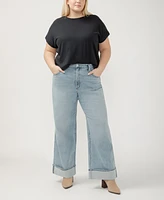 Silver Jeans Co. Plus Highly Desirable High Rise Wide Leg