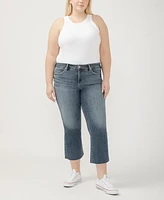Silver Jeans Co. Plus Suki Mid Rise Curvy Fit Flare