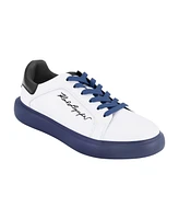 Karl Lagerfeld Paris Men's Embroidered Signature Logo Sneakers