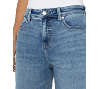 Liverpool Los Angeles Petite Stride High-Rise Wide-Leg Jeans