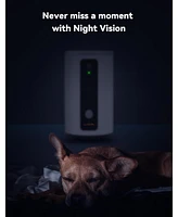 Dog Camera D01 Plus, 5G WiFi Pet Camera with Treat Tossing, 1080P Hd with Night Vision for Pet Viewing, Two Way Audio Communication Designed for Dogs