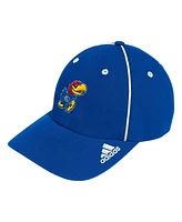 Adidas Men's Royal Kansas Jayhawks Locker Room Athlete Pack Slouch Adjustable Hat