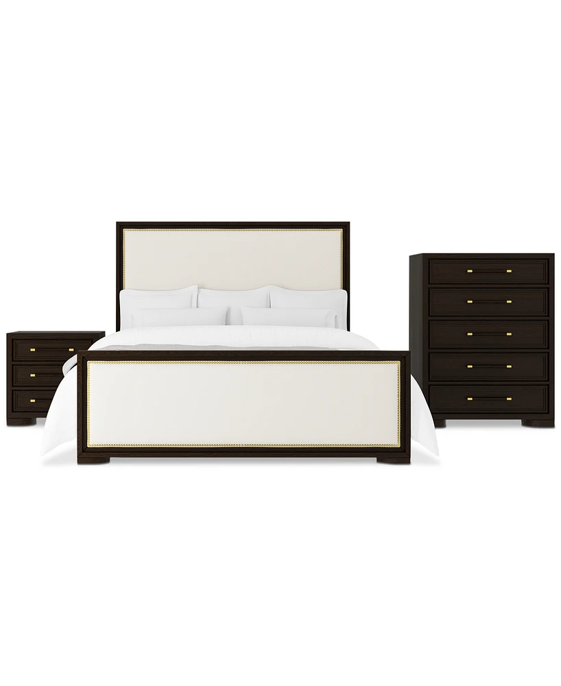 Mazen 3-Pc. King Set (Bed, Chest & Nightstand)