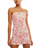 Free People Women's Tomas Strapless Mini Dress
