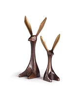 Jackrabbits, Set Of 2