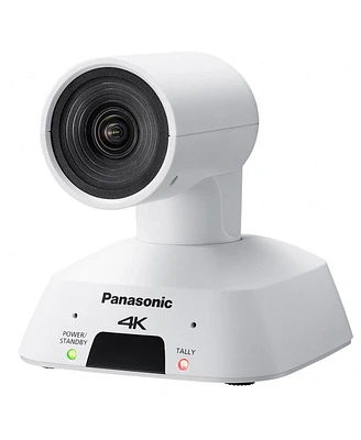 Panasonic Aw-UE4WG 4K UltraHD Compact Integrated Ptz Camera with Ip Streaming, White