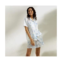 Lilysilk Women's La Terra Short Silk Pajama Set