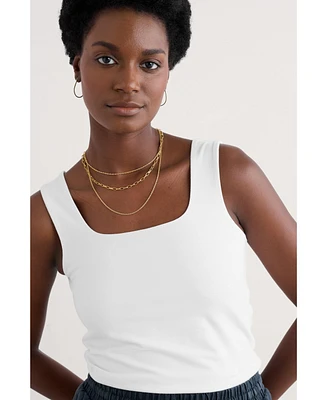 Seasalt Cornwall Women's Cloud Pass Square Neck Tank