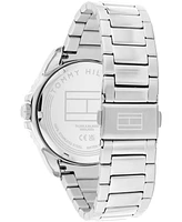 Tommy Hilfiger Men's Quartz Silver-Tone Stainless Steel Bracelet Watch