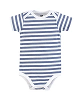 Hudson Baby Boys Cotton Bodysuits, Mighty Cute Dino