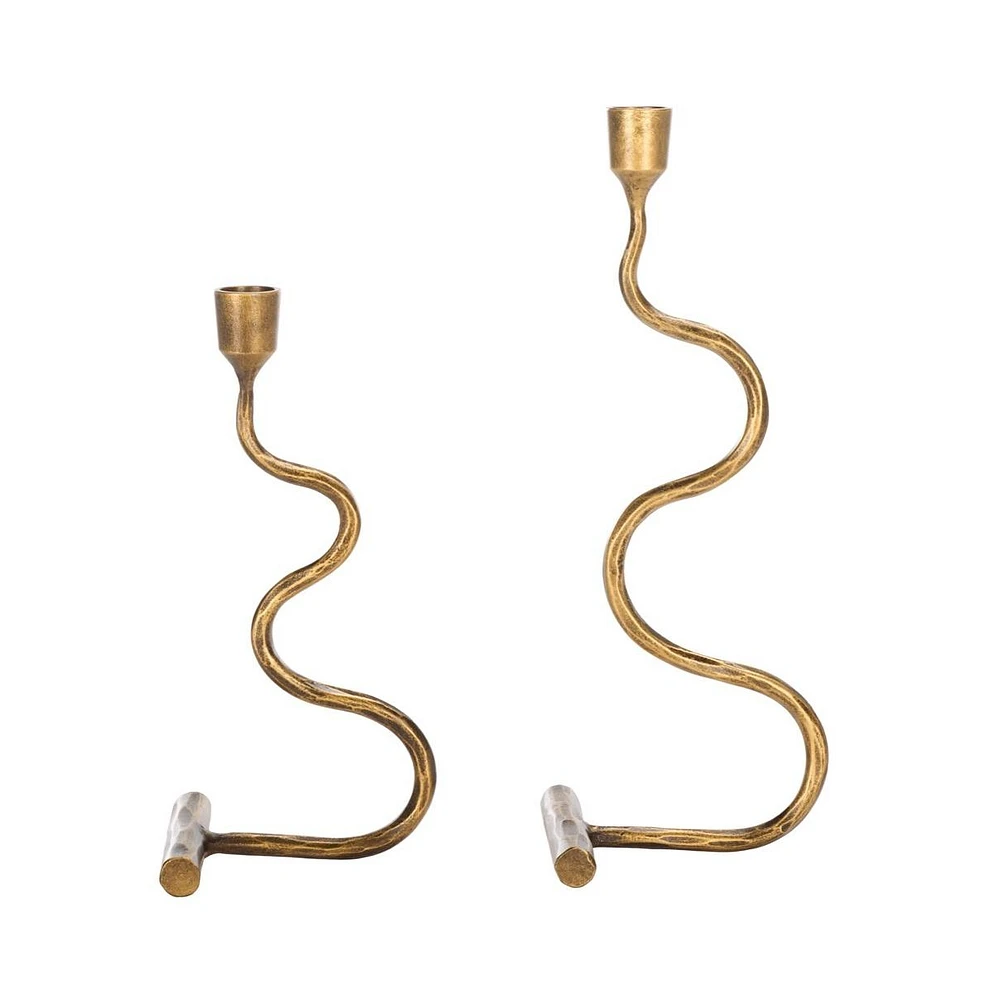 Zobi Candlestick Set Of 2