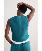 Seasalt Cornwall Women's Blinker Button Front Vest