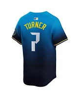 Nike Men's Trea Turner Blue Philadelphia Phillies City Connect Limited Player Jersey