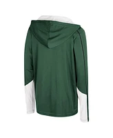 Colosseum Big Boys and Girls Green Michigan State Spartans Hansel Quarter-Zip Hoodie