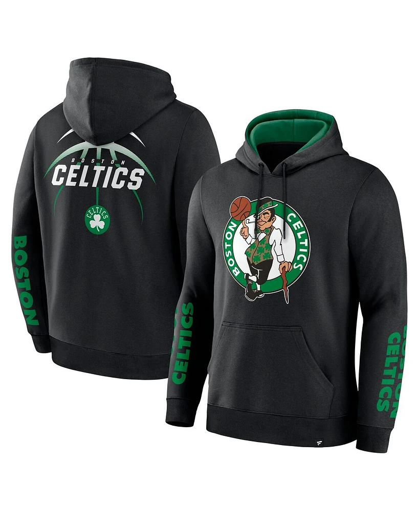 Fanatics Men's Black Boston Celtics Legacy Guard Pullover Hoodie