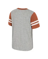 Colosseum Toddler Heather Gray Texas Longhorns Airball T-Shirt