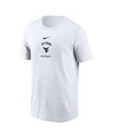 Nike Men's White West Virginia Mountaineers On-Court Basketball T-Shirt