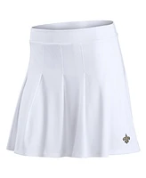 Fanatics Women's White New Orleans Saints Primary Logo Tennis Skirts