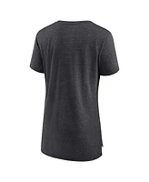 Fanatics Women's Heather Charcoal Los Angeles Lakers League Leader Tri-Blend T-Shirt