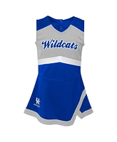 Outerstuff Girls 2-Piece Royal Kentucky Wildcats Cheer Captain Bloomers Dress Set