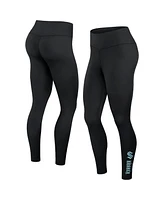 Fanatics Women's Black Seattle Kraken Wordmark Stacked Leggings