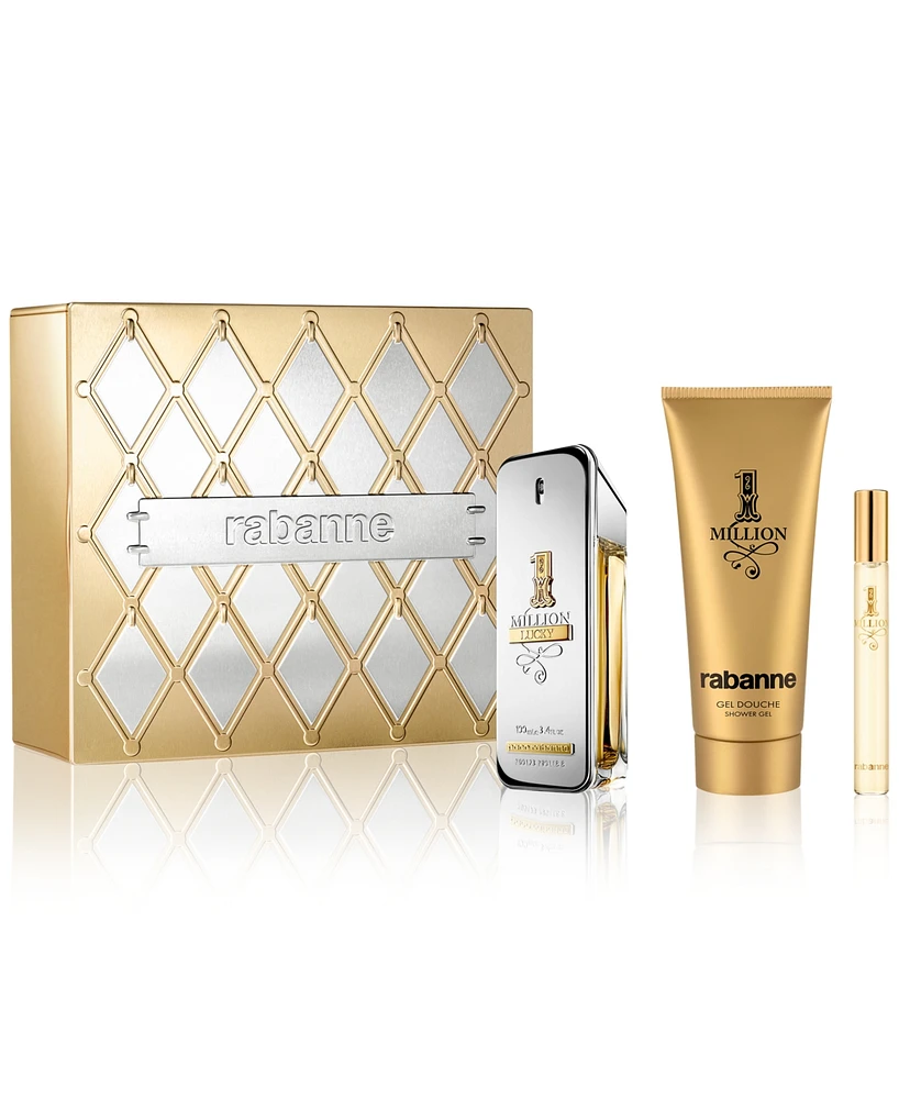 Men's 3-Pc. 1 Million Lucky Eau de Toilette Gift Set
