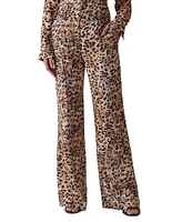 Guess Women's Enora Printed Straight-Leg Pants