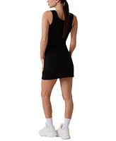 Guess Women's Embroidered Logo Tank Dress
