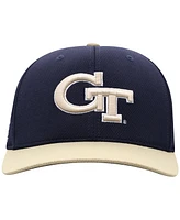 Top of the World Men's True Navy Georgia Tech Yellow Jackets Reflex Two-Tone Flex Hat