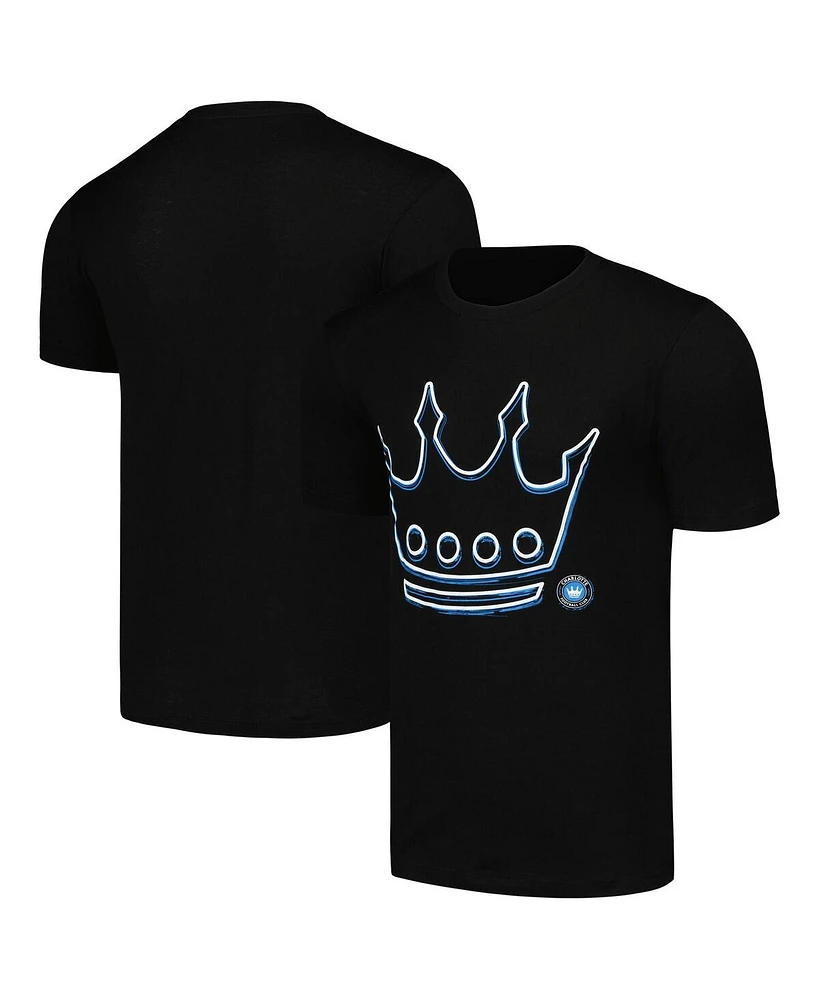 Stadium Essentials Men's Black Charlotte Fc Element T-Shirt