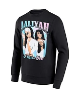 Philco's Men's and Women's Aaliyah Black Graphic Pullover Sweatshirt