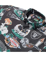 Reyn Spooner Men's Black Las Vegas Raiders Scenic Button-Down Shirt
