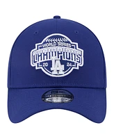 New Era Men's Royal Los Angeles Dodgers 2024 World Series Champions 39THIRTY Flex Hat