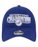 New Era Men's Royal Los Angeles Dodgers 2024 World Series Champions 9TWENTY Adjustable Hat
