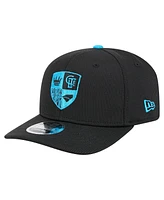 New Era Men's Black Charlotte Fc 2025 Jersey Hook 9SEVENTY Stretch-Snap Hat