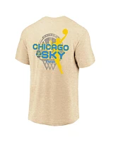 Fanatics Men's and Women's Natural Chicago Sky Wnba Team Elite T-Shirt