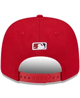 New Era Men's Red Washington Nationals Player Replica 9SEVENTY Adjustable Hat