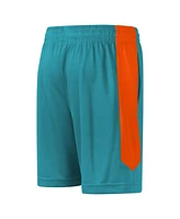 Outerstuff Big Boys and Girls Aqua Miami Dolphins Fashion Shorts
