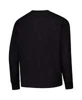 Champion Big Boys and Girls Black Ohio State Buckeyes Distressed Arch Over Logo Long Sleeve T-Shirt