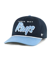 '47 Brand Men's Navy Tampa Bay Rays Drop Shadow Rope Hitch Adjustable Hat