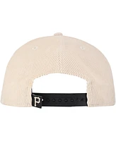 New Era Men's Khaki Pittsburgh Pirates Summer Essential Golfer Snapback Hat