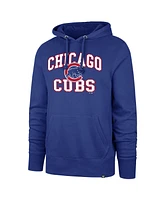 '47 Brand Royal Chicago Cubs Velocity Headline Pullover Hoodie