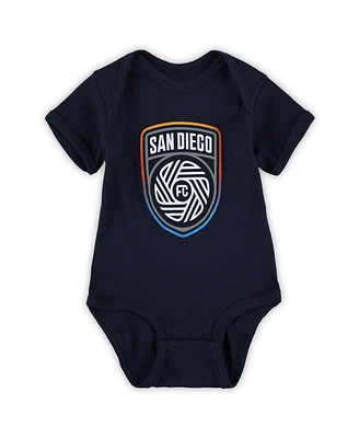 Outerstuff Baby Boys and Girls Navy San Diego Fc Primary Logo Bodysuit