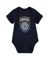 Outerstuff Baby Boys and Girls Navy San Diego Fc Primary Logo Bodysuit