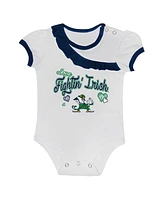 Outerstuff Baby Boys and Girls 2-Piece Notre Dame Fighting Irish Love My Team Bodysuit Skirt Set