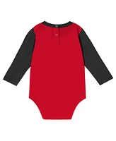 Outerstuff Baby Boys and Girls 2-Piece Georgia Bulldogs Double Up Long Sleeve Bodysuit Pant Set